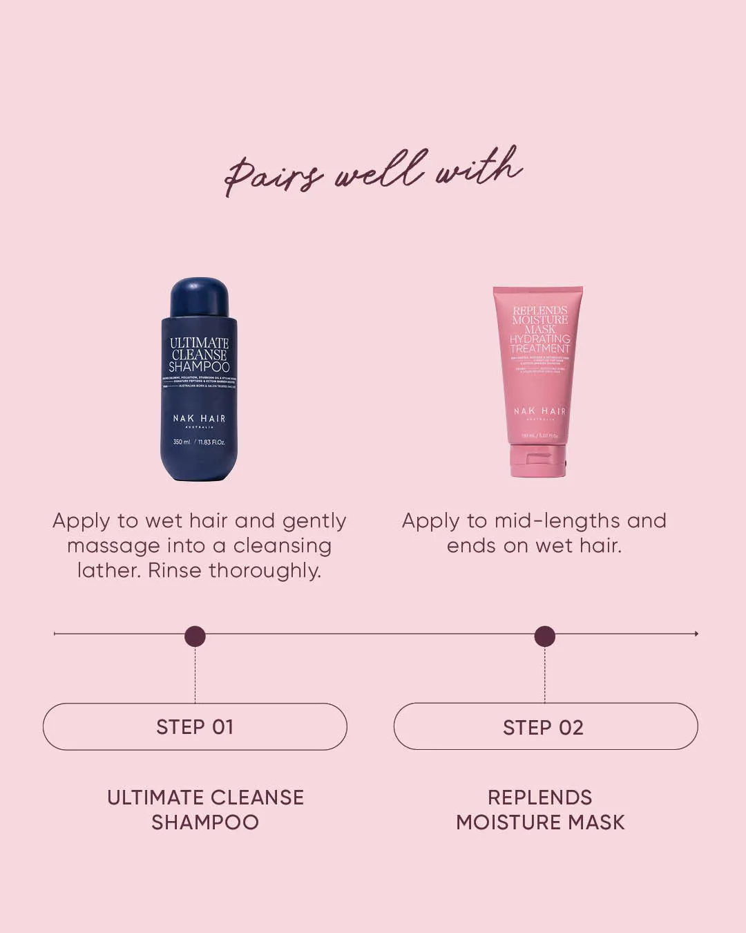 NAK Hair Ultimate Cleanse Shampoo 350ml, view 7