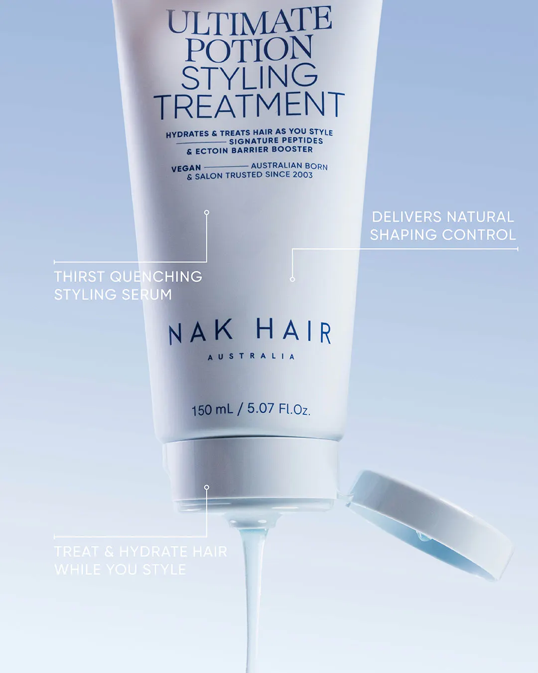 NAK Hair Ultimate Potion 150ml, view 5