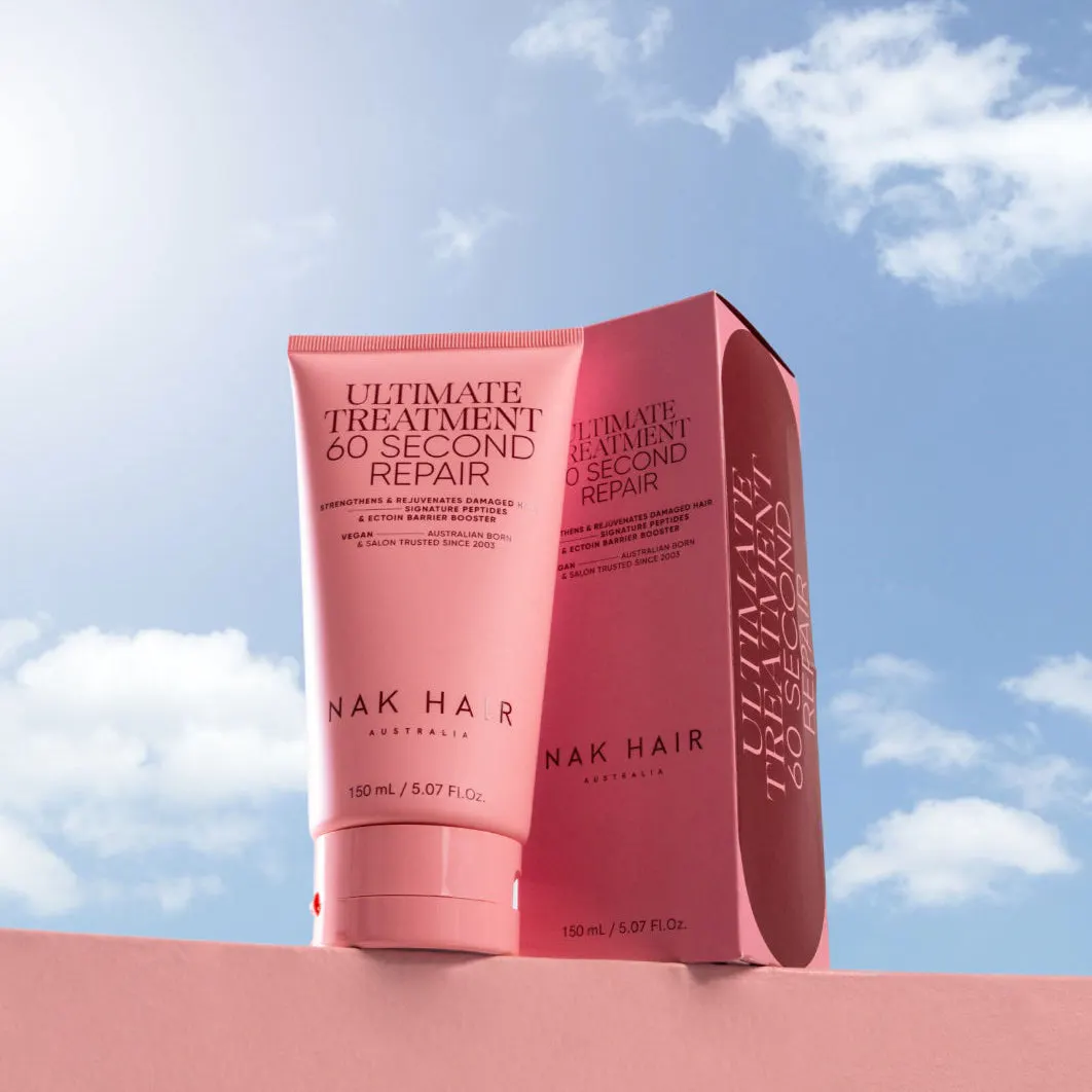 NAK Hair Ultimate Treatment 60 Second Repair 150ml, view 3
