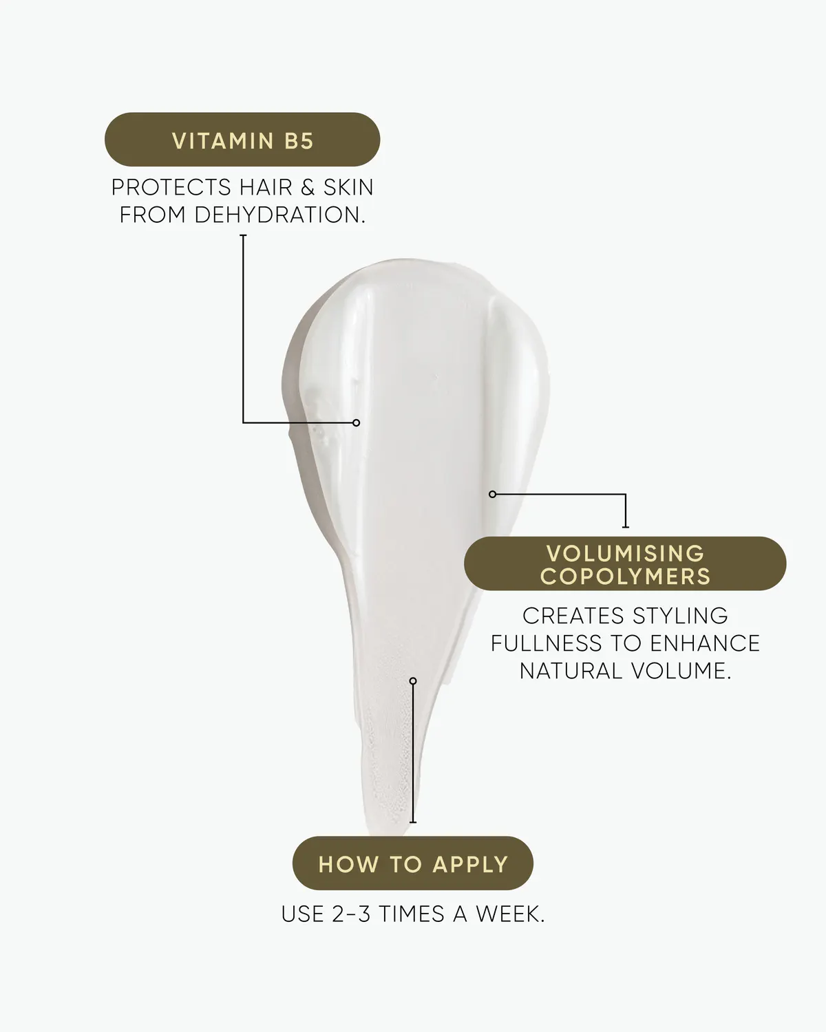 NAK Hair Volume Shampoo 350ml, view 3