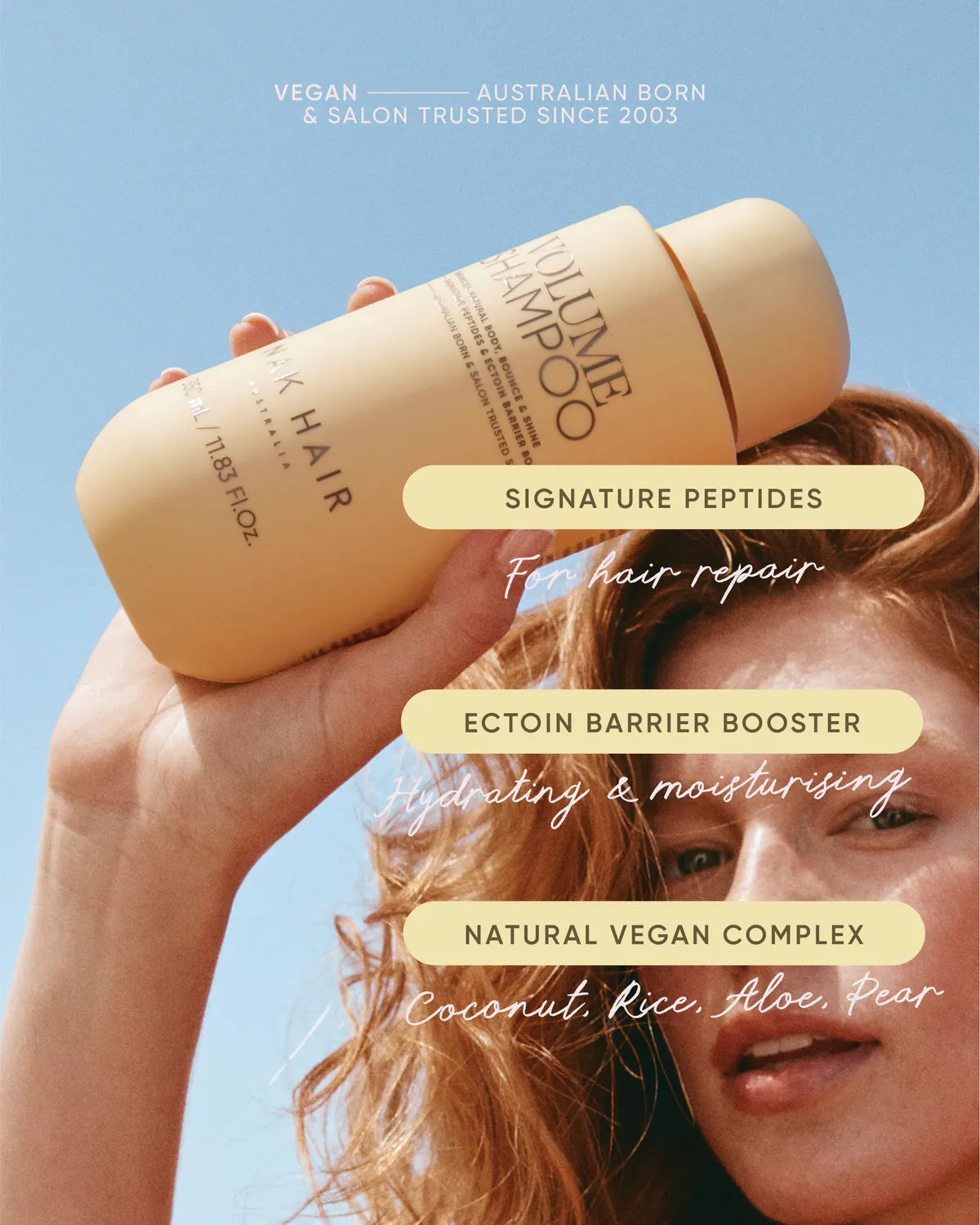 NAK Hair Volume Shampoo 350ml, view 4