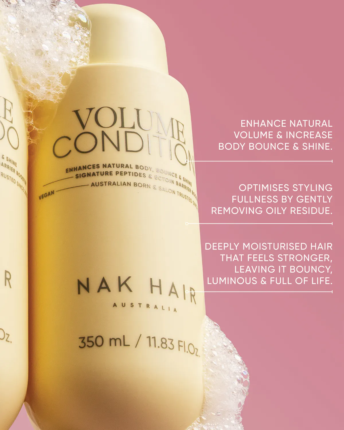 NAK Hair Volume Shampoo 350ml, view 6