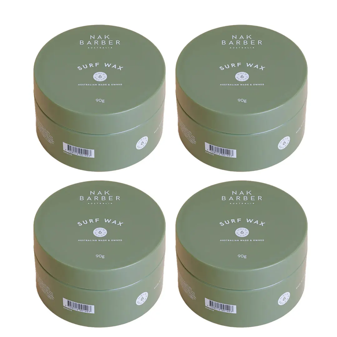 Nak Surf Wax 90g Quad Bundle