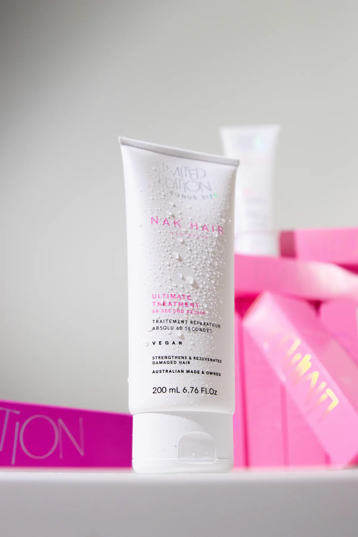 NAK Ultimate Treatment - 60 Second Repair 200ml Bonus Size Old Packaging, view 2
