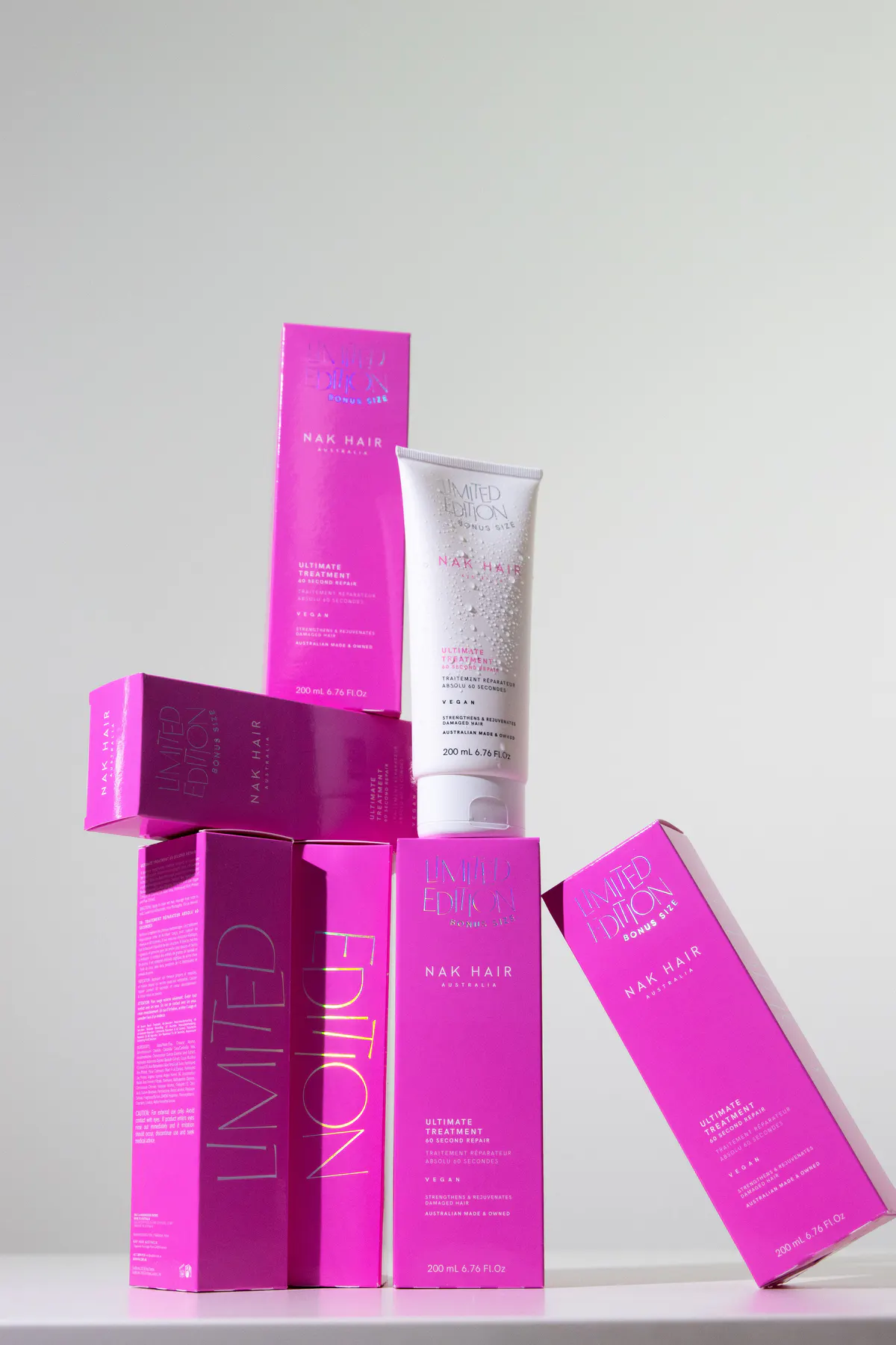 NAK Ultimate Treatment - 60 Second Repair 200ml Bonus Size Old Packaging, view 3
