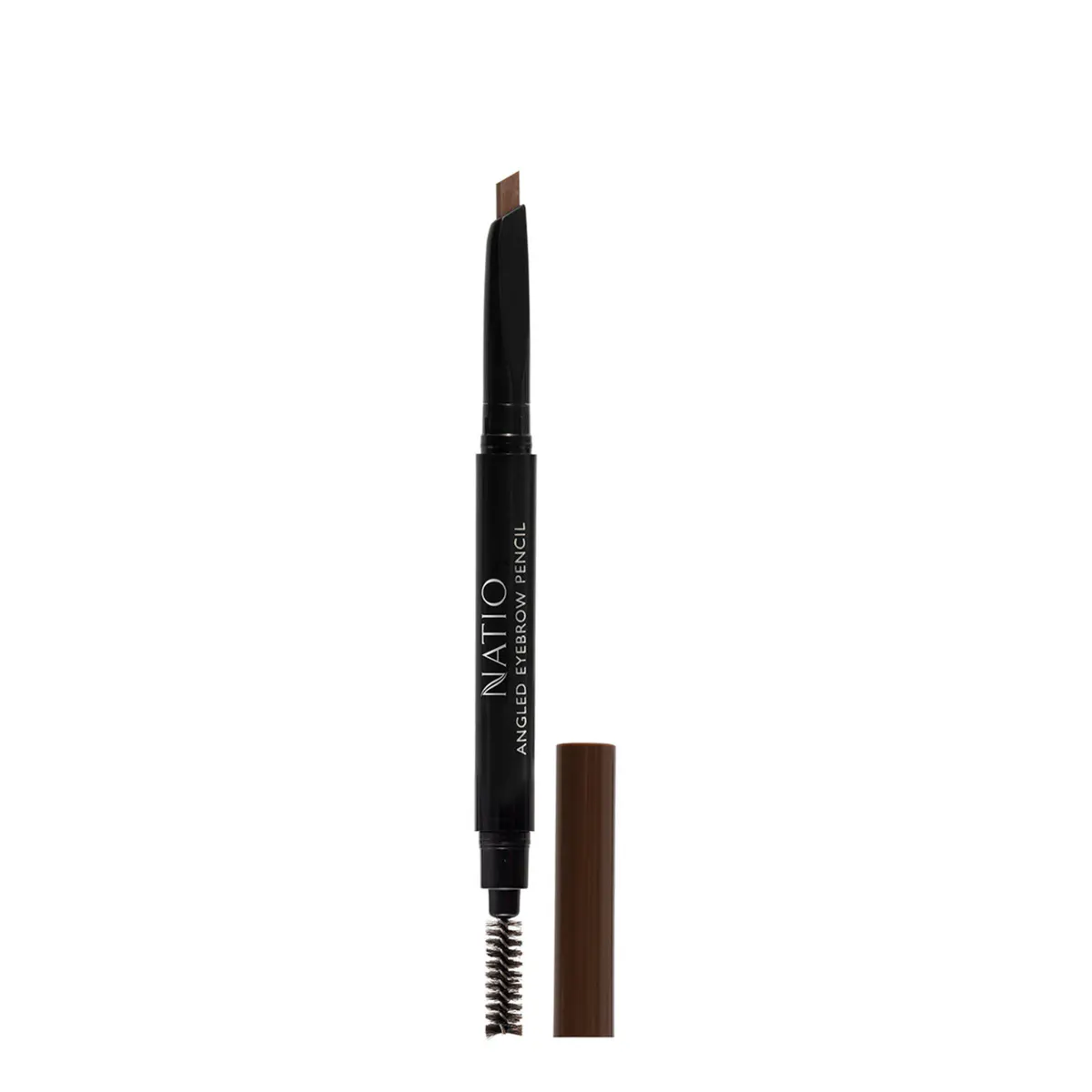 Natio Angled Eyebrow Pencil Dark Brown 0.2g