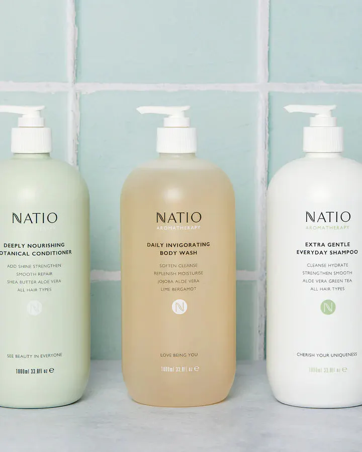 Natio Daily Invigorating Body Wash 1000ml, view 6