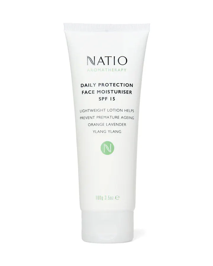 Natio Daily Protection Face Moisturiser SPF 15+ 100g