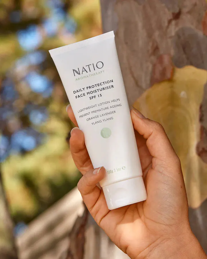 Natio Daily Protection Face Moisturiser SPF 15+ 100g, view 3