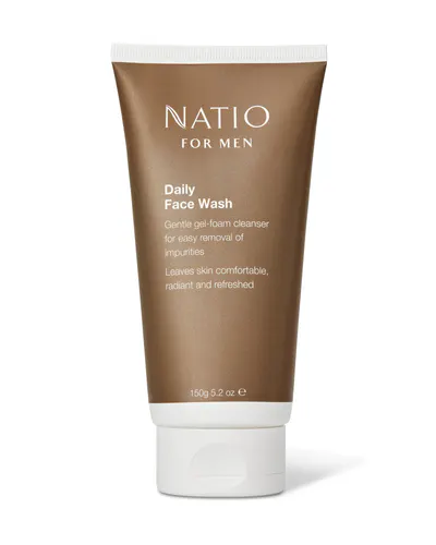 Natio For Men Daily Face Wash 150g