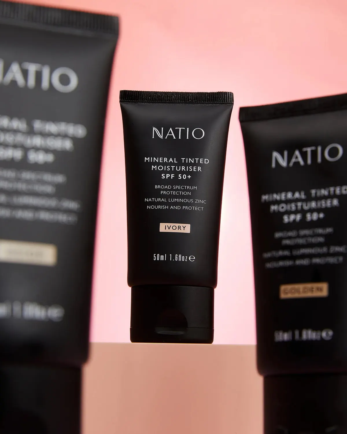 Natio Mineral Tinted Moisturiser SPF50+ 50g, view 9