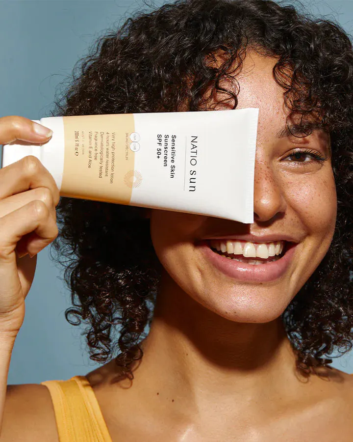 Natio Sensitive Skin Sunscreen SPF 50+ 200ml, view 5