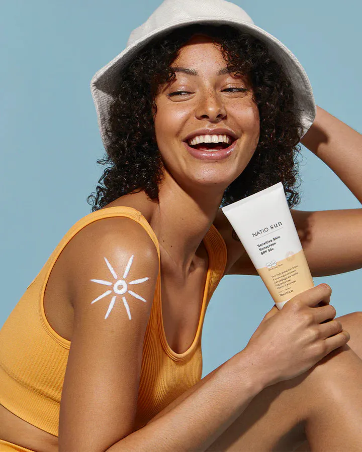 Natio Sensitive Skin Sunscreen SPF 50+ 200ml, view 8
