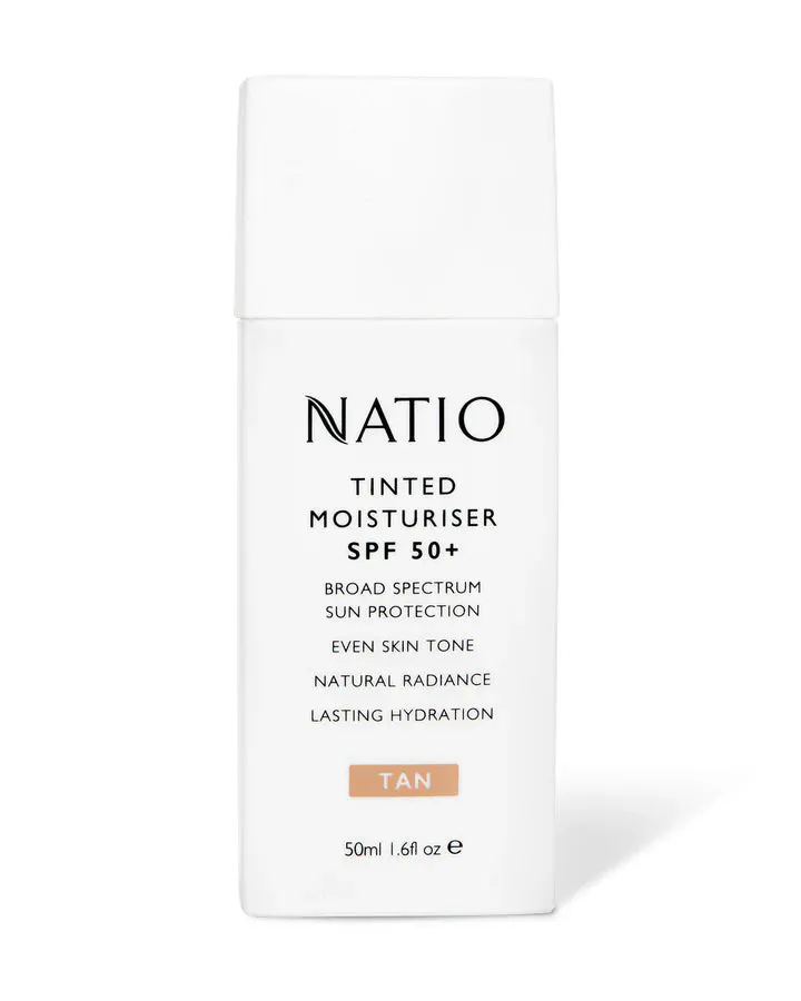 Natio SPF50+ Tinted Moisturiser 50ml, view 5