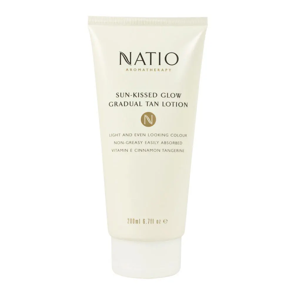 Natio Sun-Kissed Glow Gradual Tan Lotion 200ml