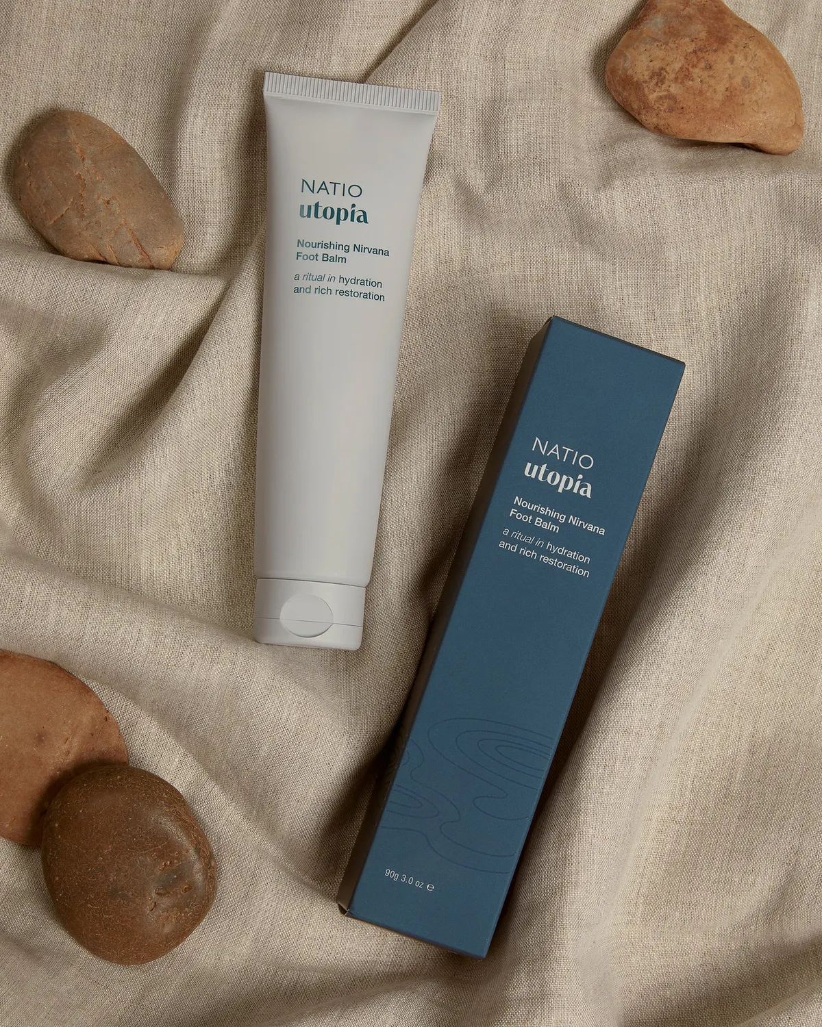 Natio Utopia Nourishing Nirvana Foot Balm 90g, view 2