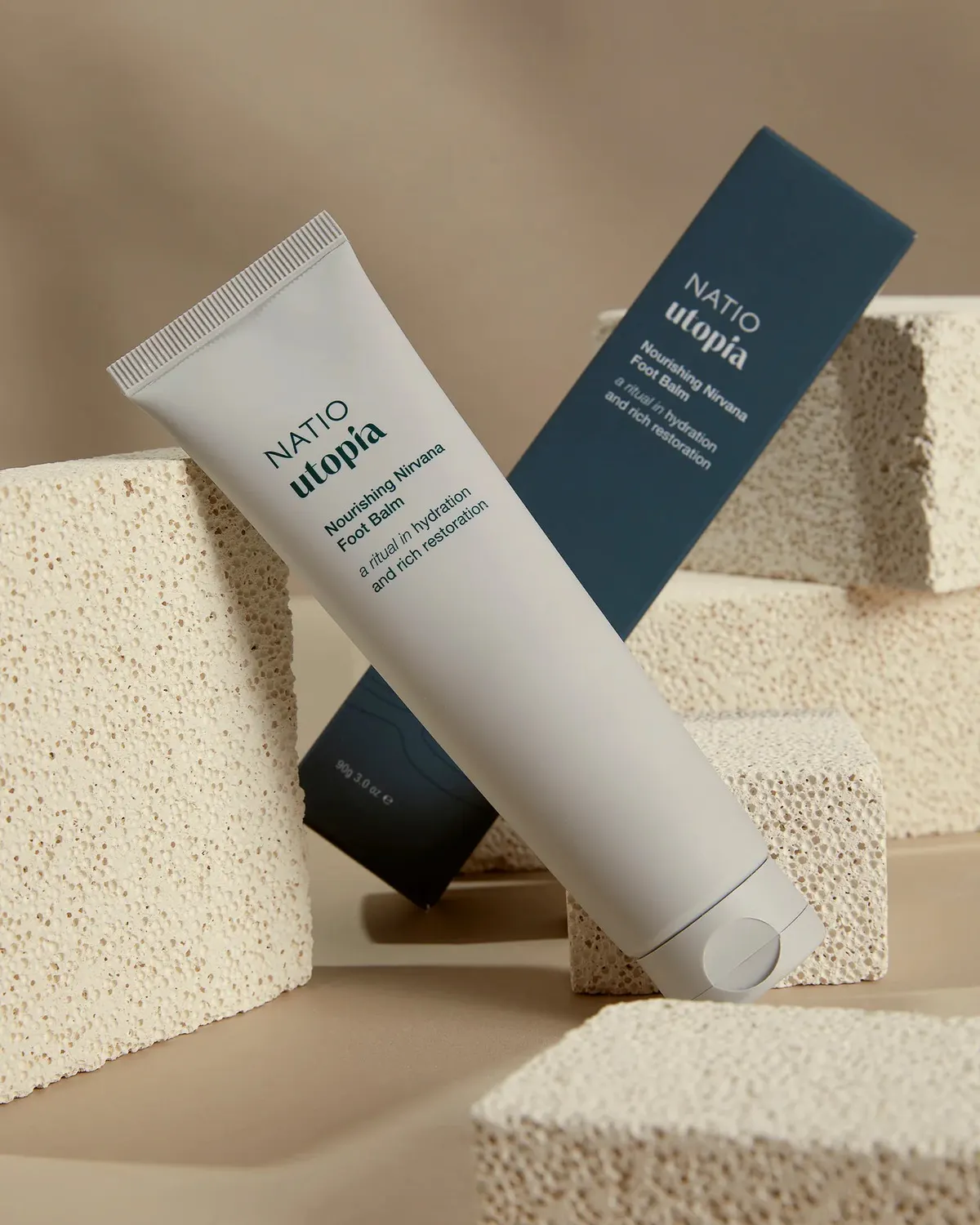 Natio Utopia Nourishing Nirvana Foot Balm 90g, view 3