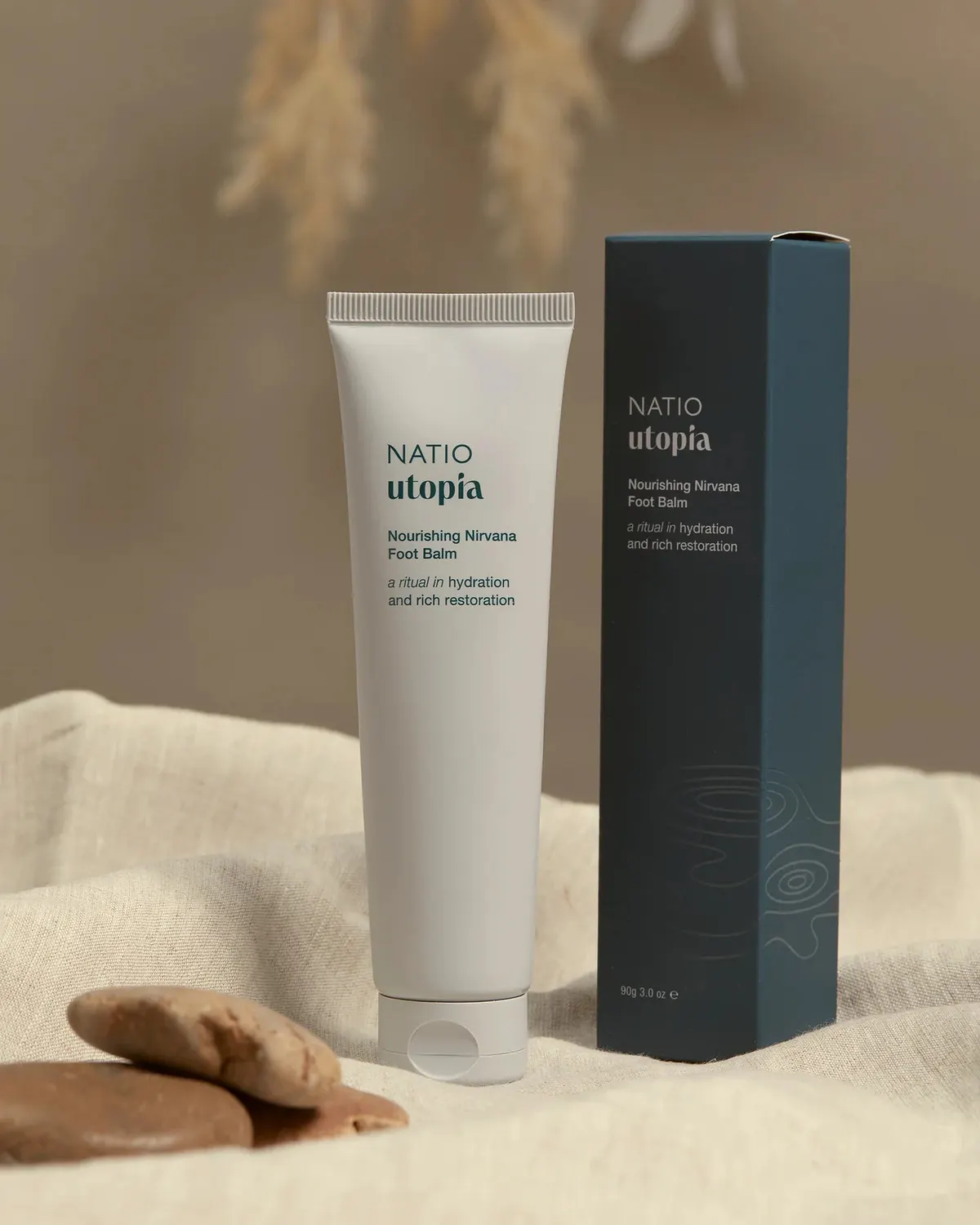 Natio Utopia Nourishing Nirvana Foot Balm 90g, view 4