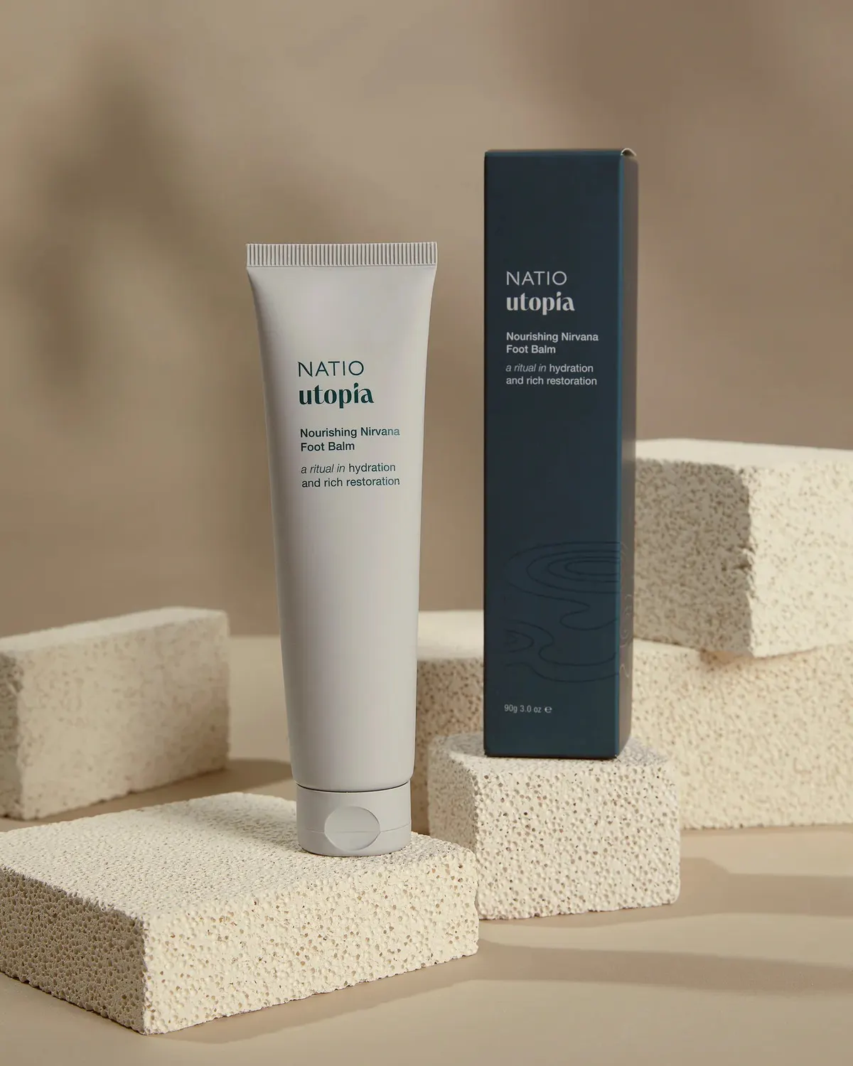 Natio Utopia Nourishing Nirvana Foot Balm 90g, view 5