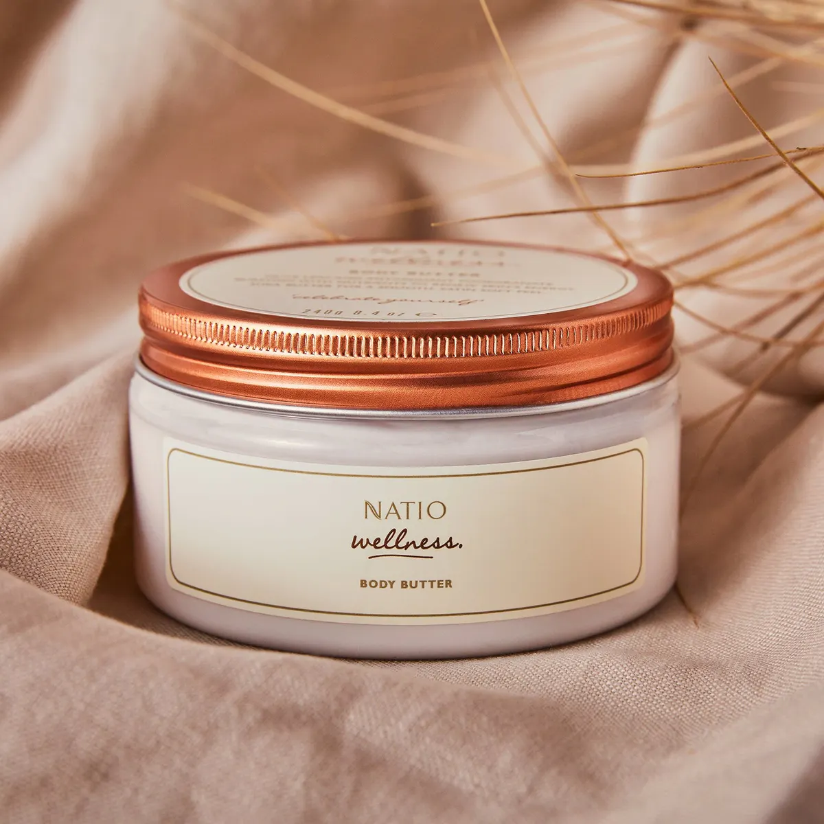 Natio Wellness Body Butter 240g, view 6