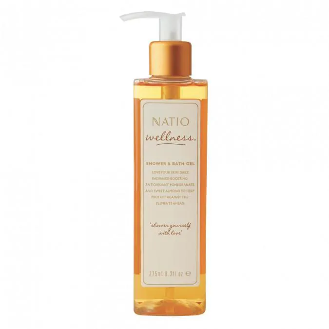 Natio Wellness Shower & Bath Gel 275ml