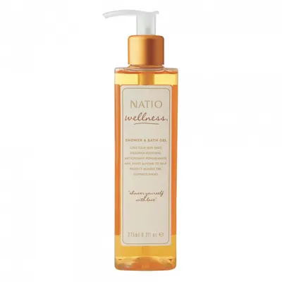 Natio Wellness Shower & Bath Gel 275ml