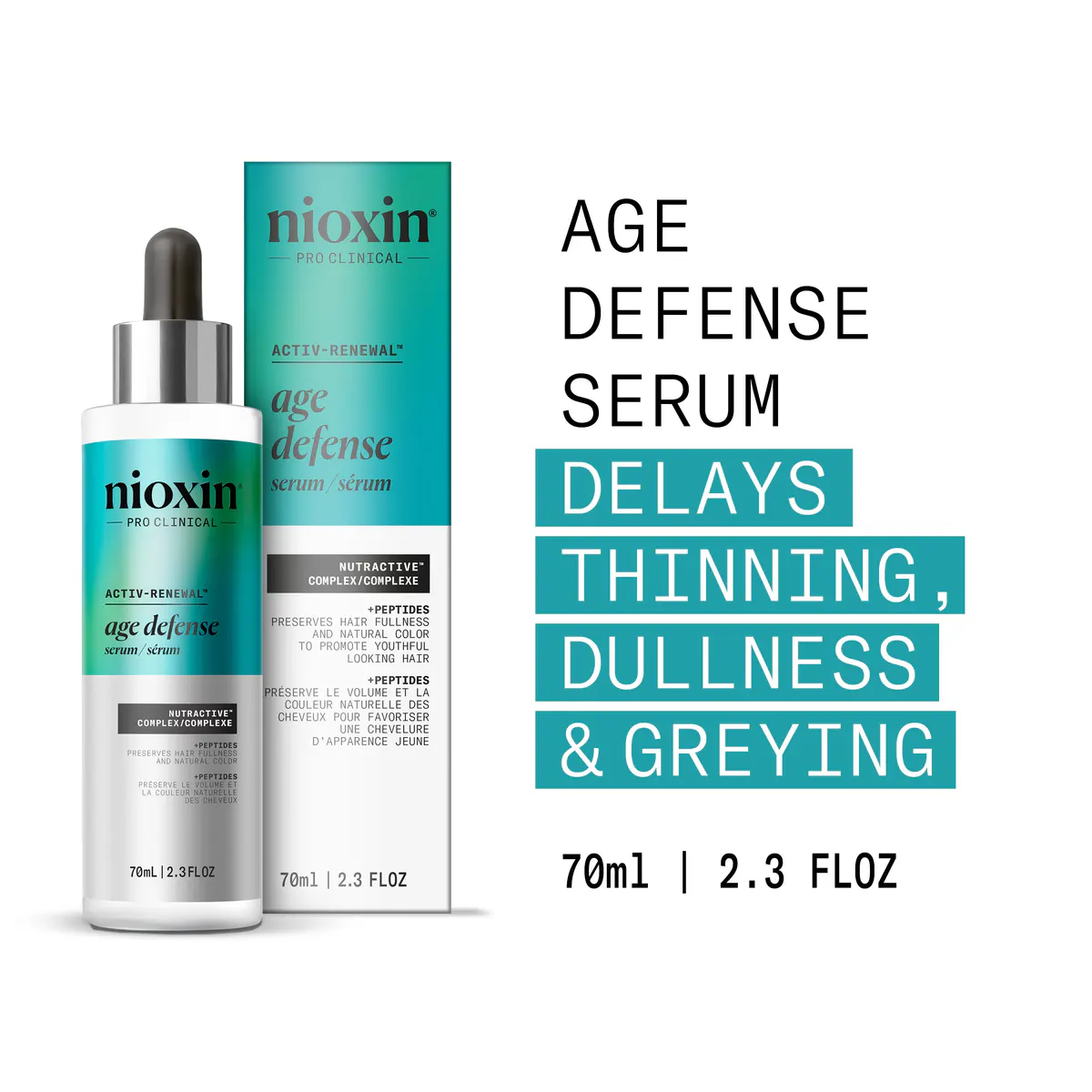 Nioxin Age Defense Serum 70ml, view 3