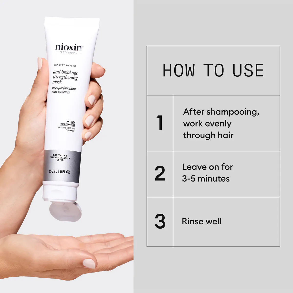 Nioxin Density Defend Anti-breakage Strengthening Mask 150ml, view 3