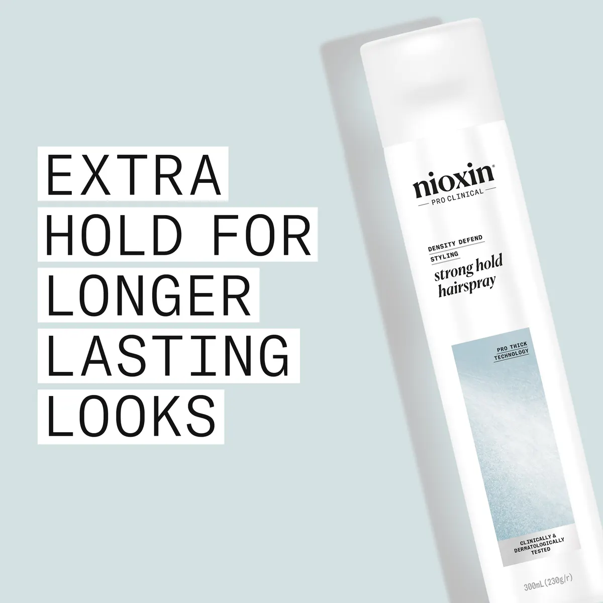 Nioxin Density Defend Styling Strong Hold Hairspray 300ml, view 3