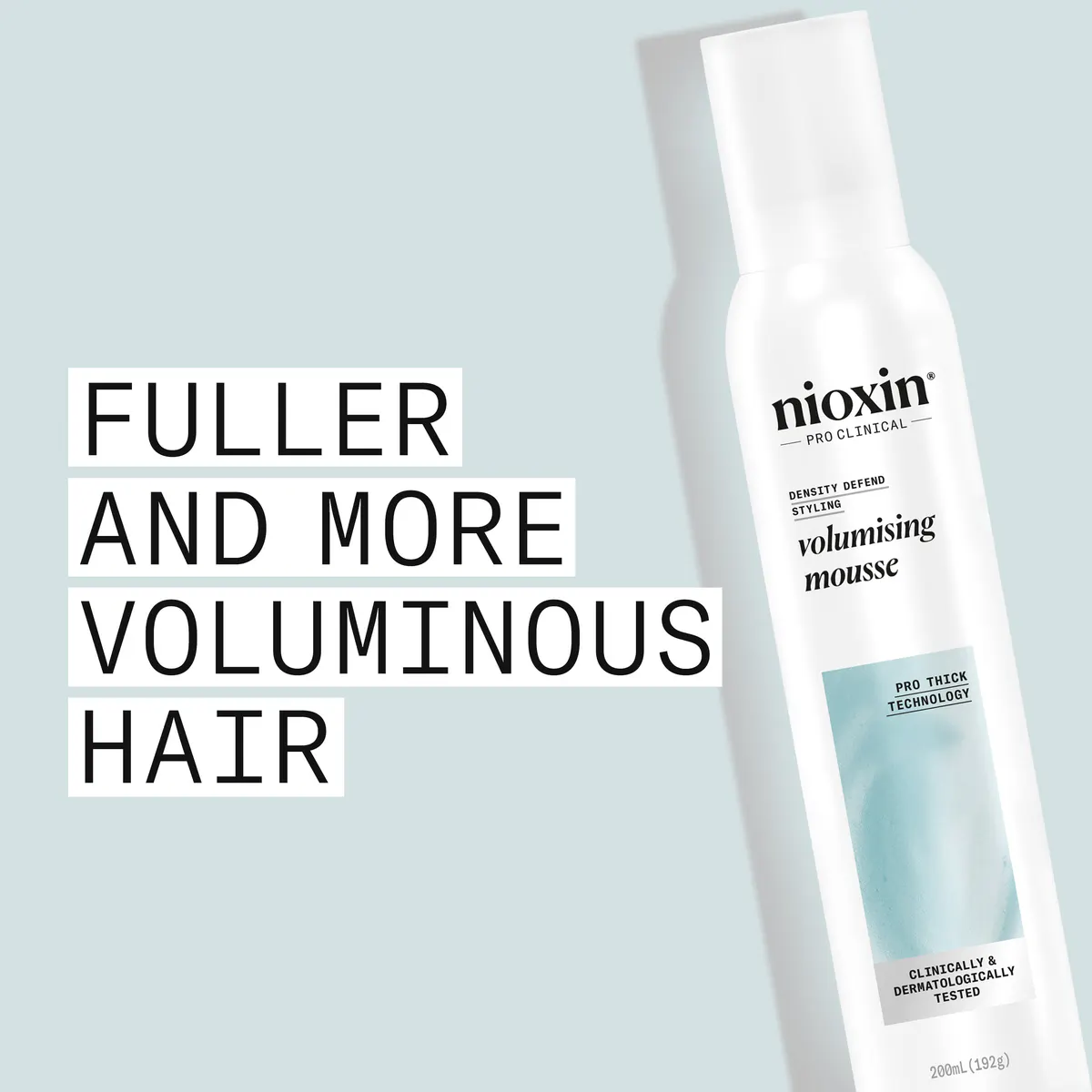 Nioxin Density Defend Styling Volumizing + Thickening Mousse 200ml, view 3
