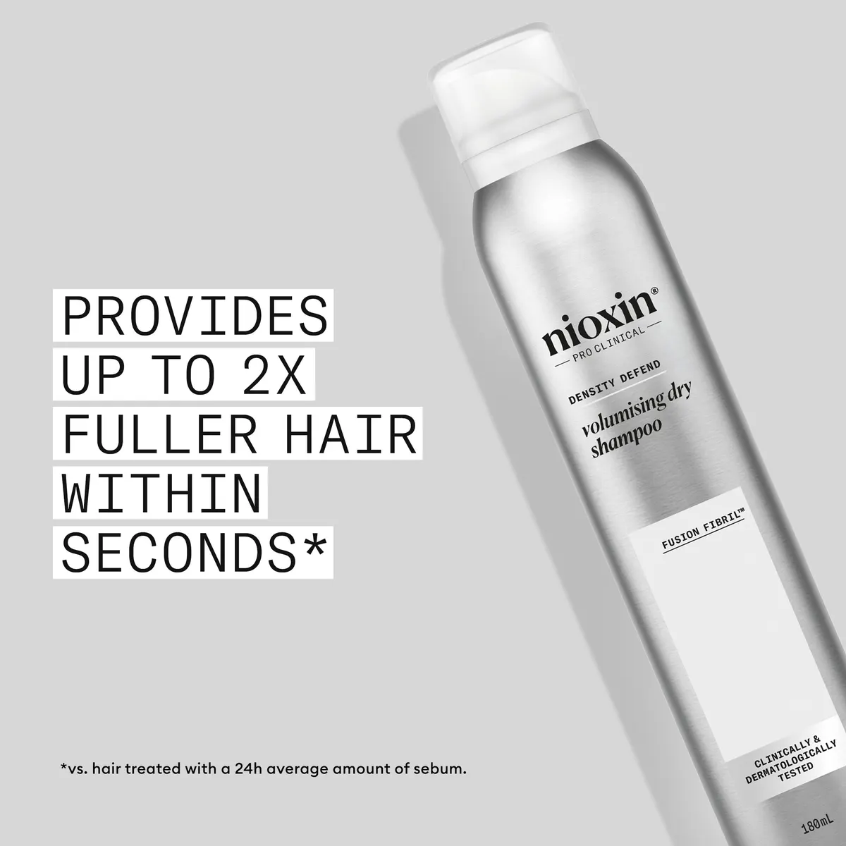 Nioxin Density Defend Volumizing Dry Shampoo for Fine Hair 180ml, view 3