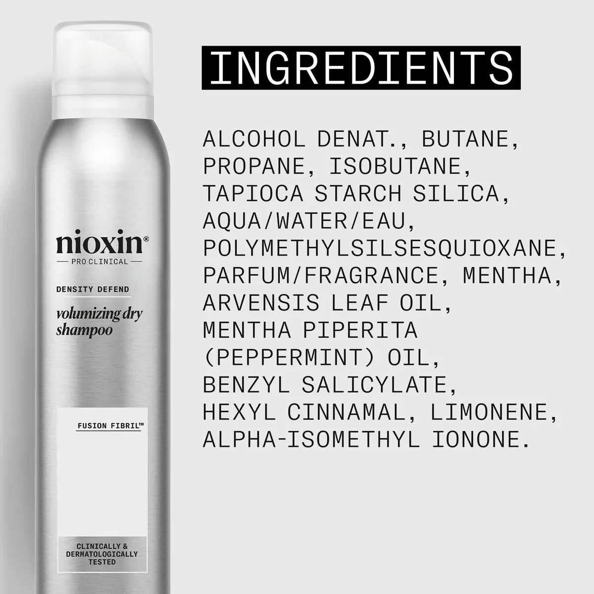 Nioxin Density Defend Volumizing Dry Shampoo for Fine Hair 180ml, view 6