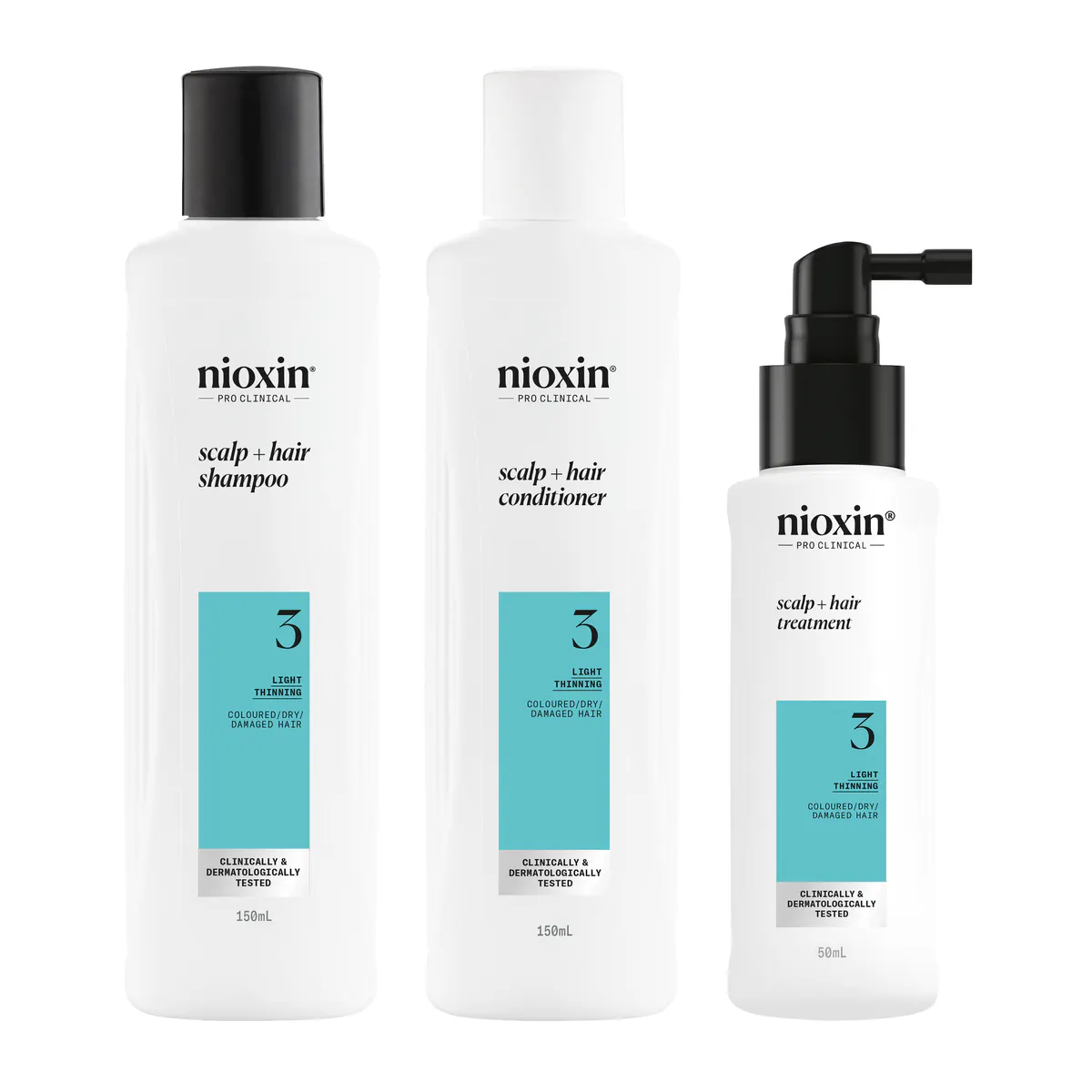 Nioxin Scalp + Hair Thickening System 3 Starter Trial Kit, view 2