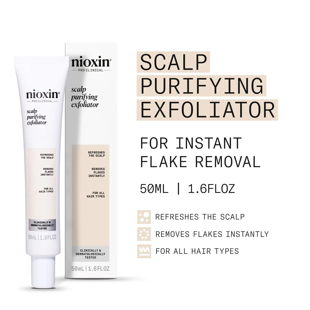 Nioxin Scalp Purifying Exfoliator 50ml, view 3