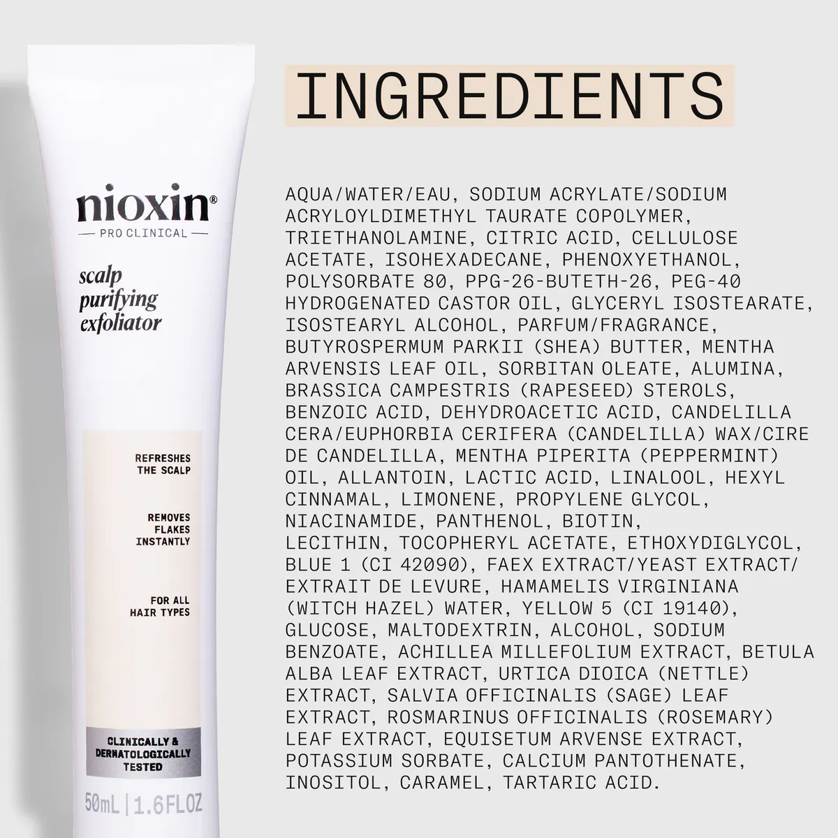 Nioxin Scalp Purifying Exfoliator 50ml, view 7