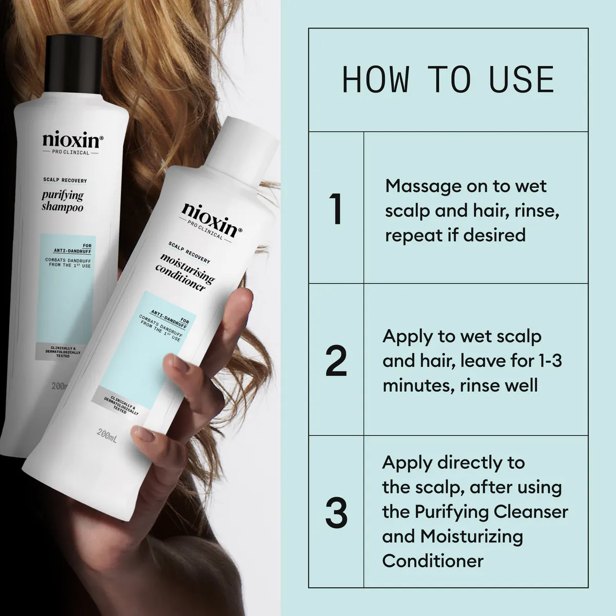 Nioxin Scalp Recovery System Kit, view 2