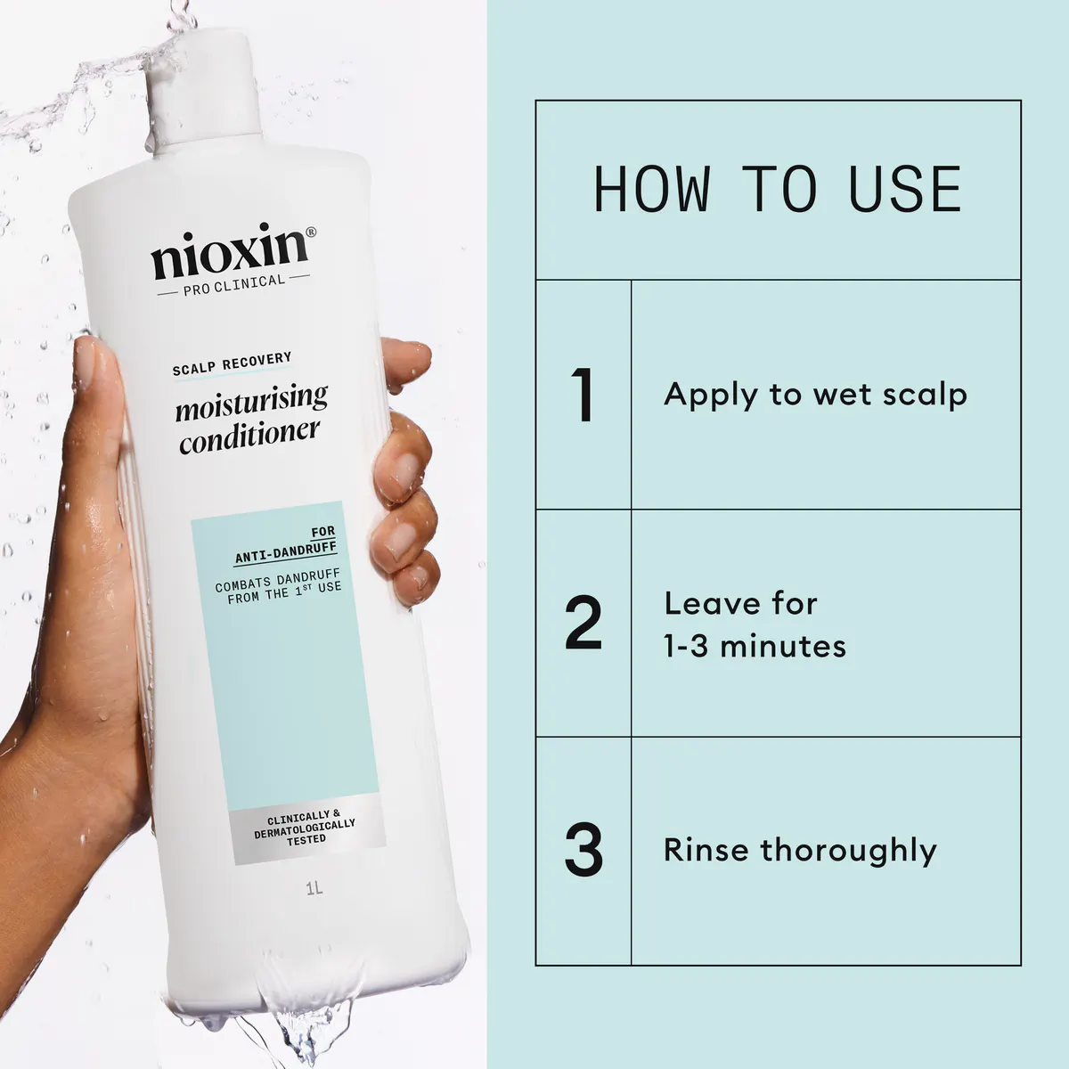 Nioxin Scalp Recovery System Moisturizing Conditioner 1000ml, view 2