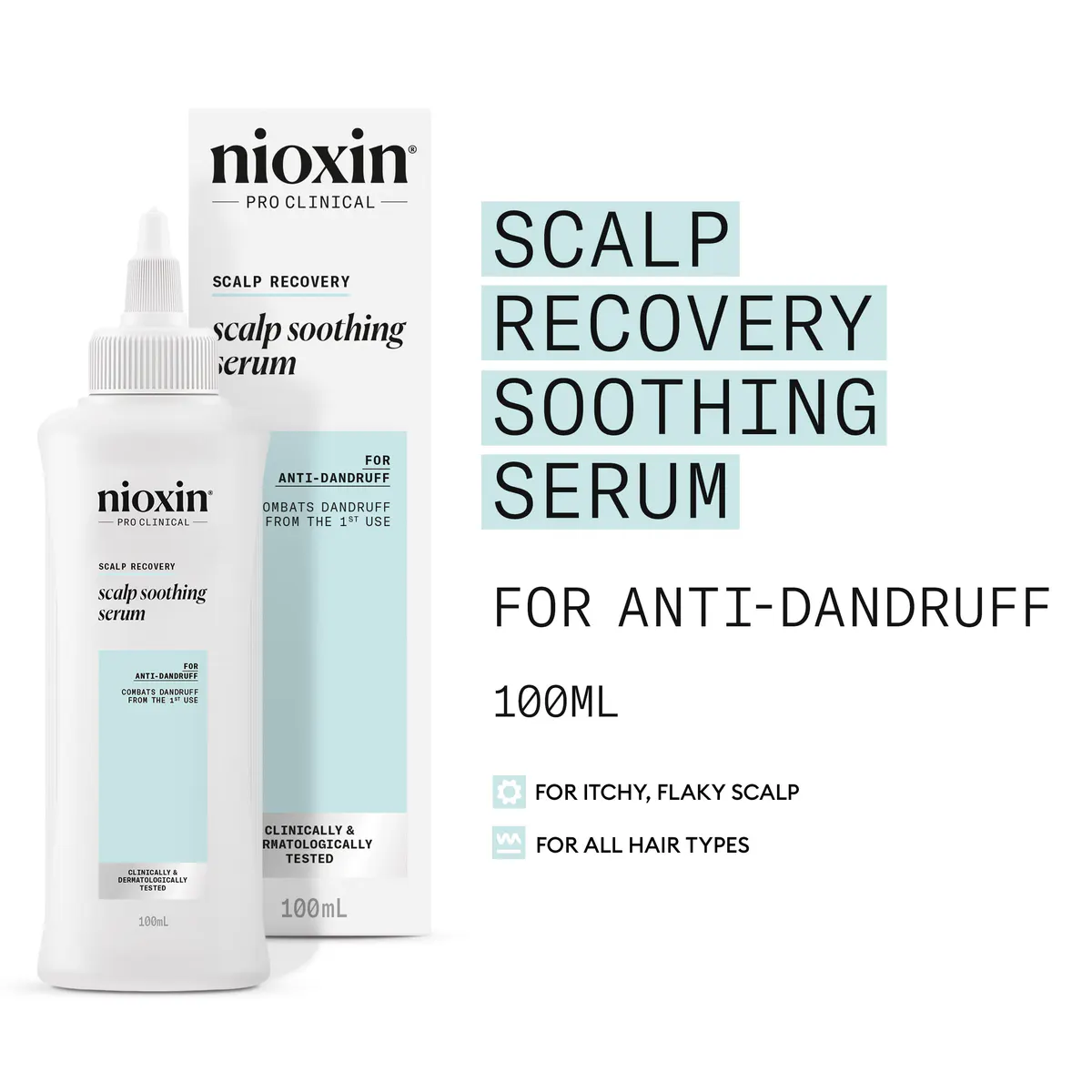 Nioxin Scalp Recovery System Scalp Soothing Serum 100ml, view 6