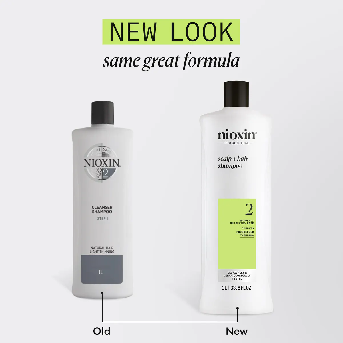 Nioxin System 2 Scalp + Hair Thickening Shampoo 1000ml, view 6