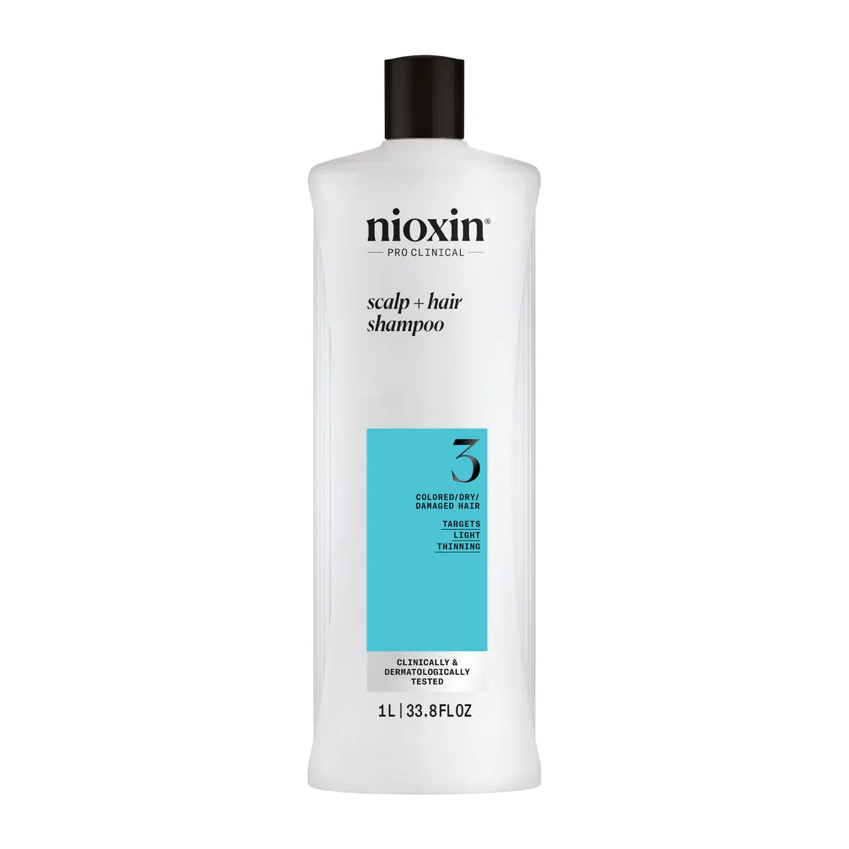 Nioxin System 3 Cleanser Shampoo and Scalp Therapy Revitalising Conditioner 1000ml Bundle, view 3