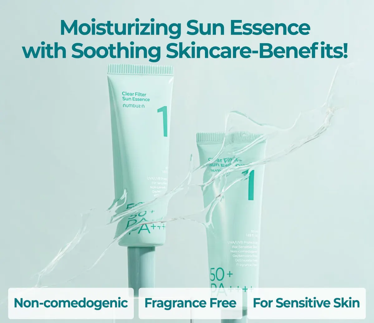 Numbuzin No.1 Clear Filter Sun Essence 50ml, view 3