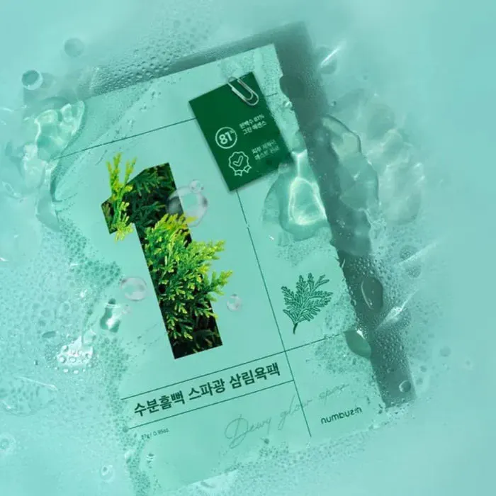 Numbuzin No.1 Dewy Glow Spa Sheet Mask, view 4