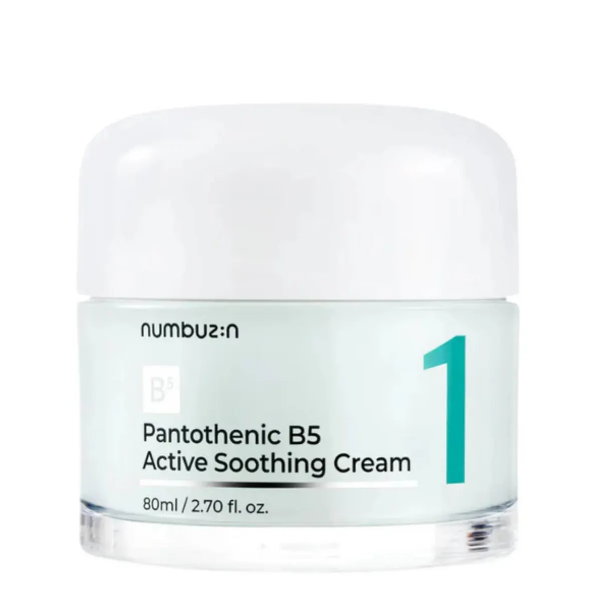 Numbuzin No.1 Pantothenic B5 Active Soothing Cream 80ml