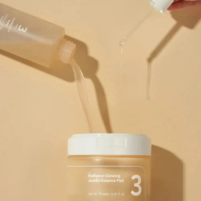 Numbuzin No.3 Radiance Glowing Jumbo Essence 70 Pads, view 3