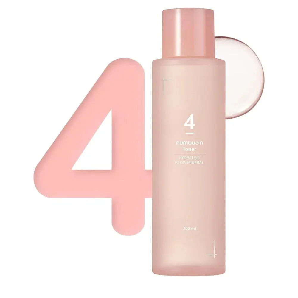 Numbuzin No.4 Hydrating Glow Mineral Toner 200ml, view 3