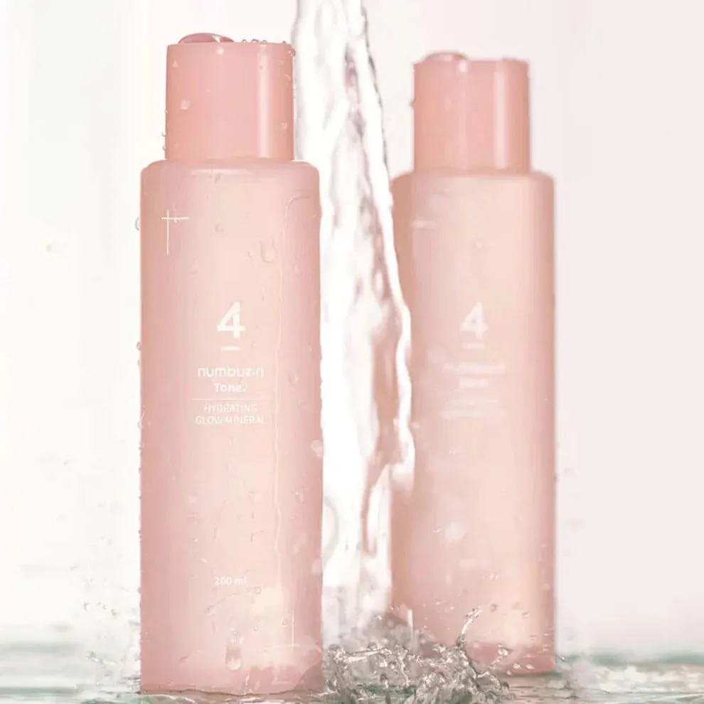 Numbuzin No.4 Hydrating Glow Mineral Toner 200ml, view 5