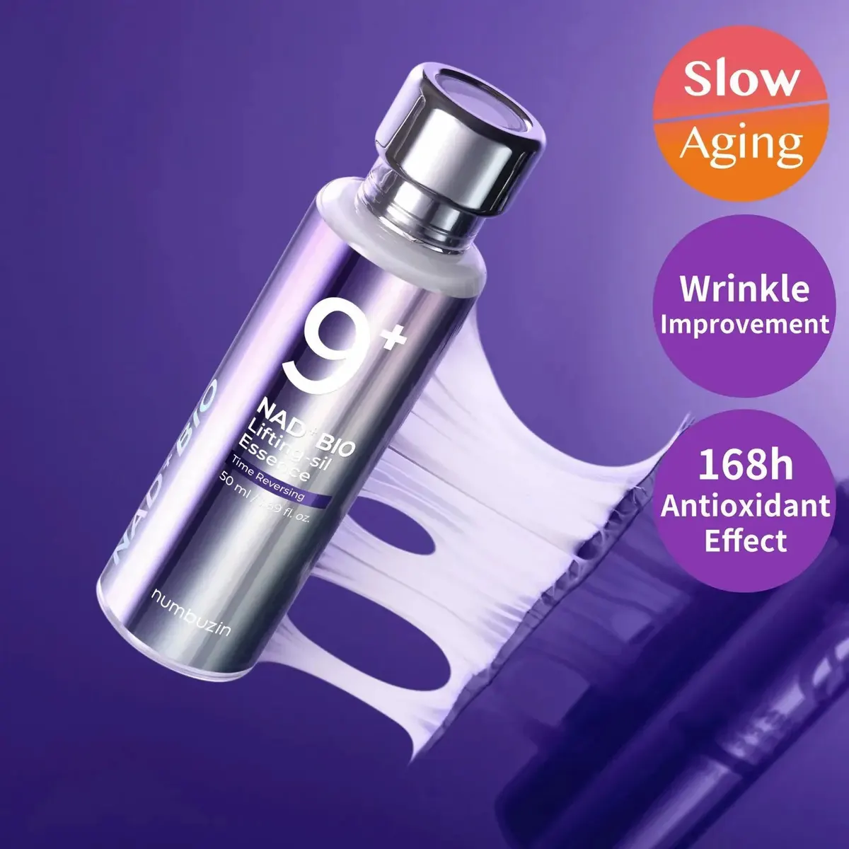 Numbuzin No.9 NAD+ Bio Lifting-sil Essence 50ml, view 2
