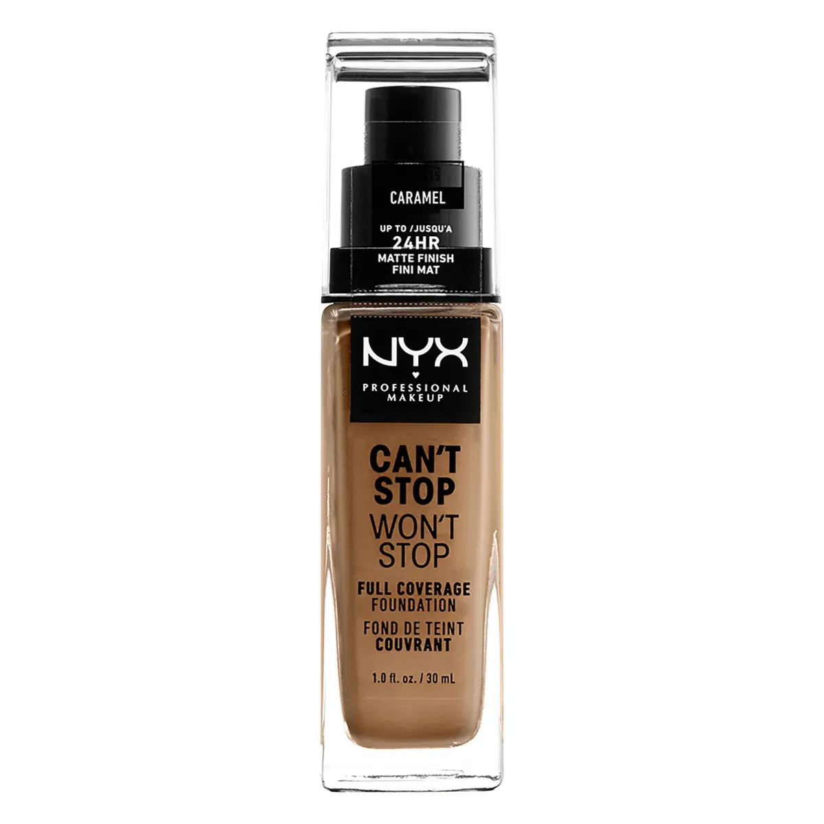 NYX Professional Makeup Can't Stop Won't Stop Full Coverage Liquid Foundation, view 11