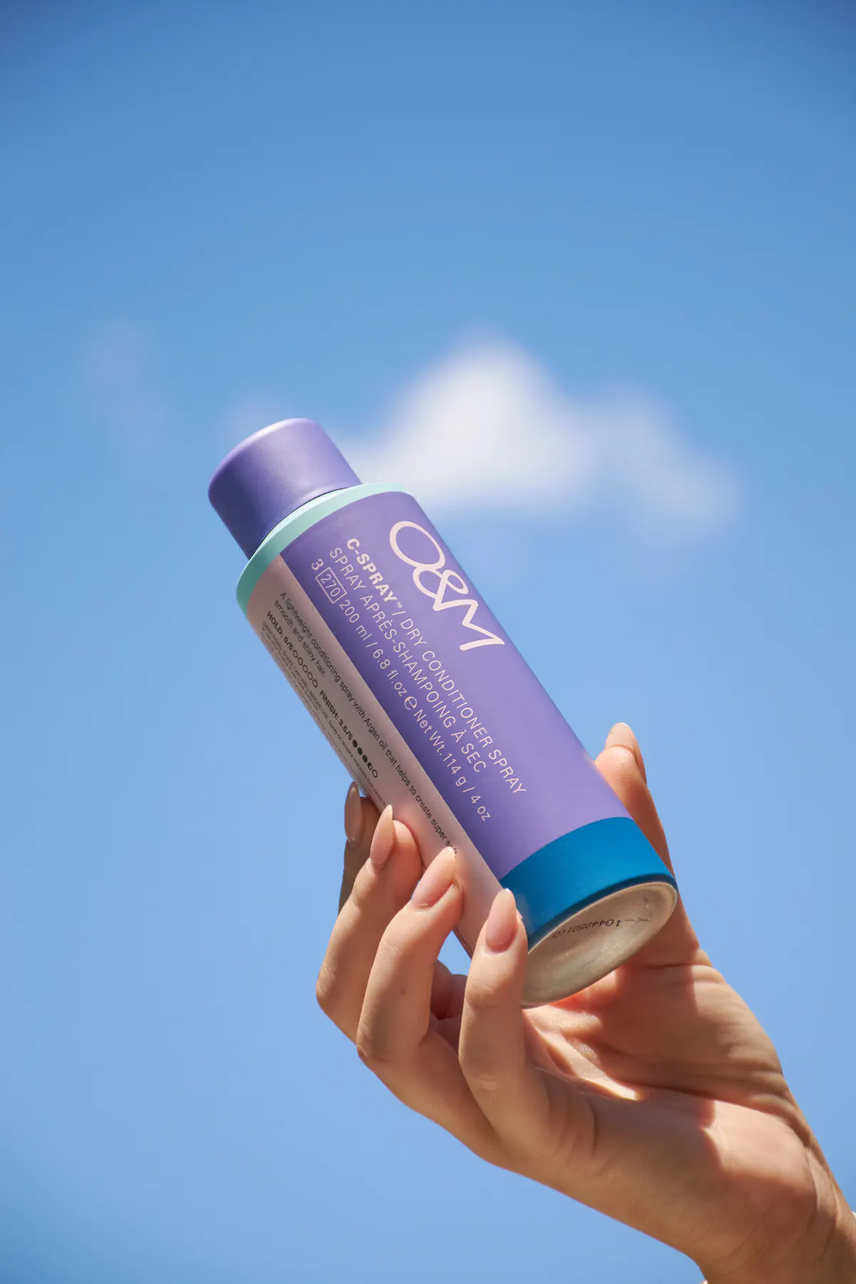O&M C-Spray Dry Conditioner Spray 200ml, view 3
