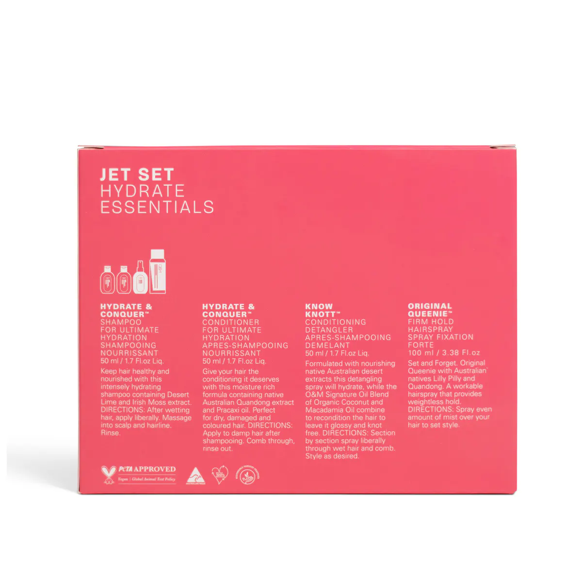 O&M Jetset Hydrate Essentials Pack, view 7